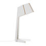 Lámpara de escritorio-& BROS-COMPLEATED - Lampe à poser Carton Blanc H46cm | La